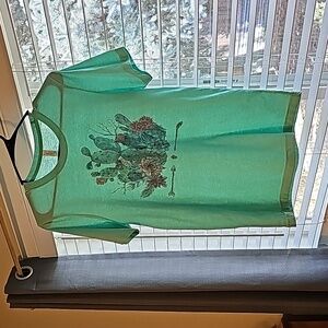 Mint Cactus Tshirt